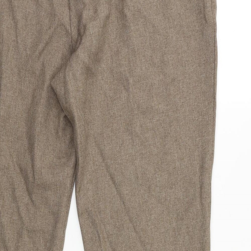 DOUBLE r Mens Brown   Trousers  Size 44 in L31 in