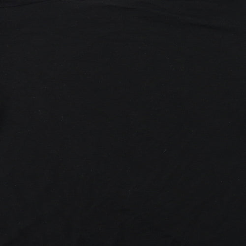 AURA Womens Black  Knit Pullover Jumper Size L