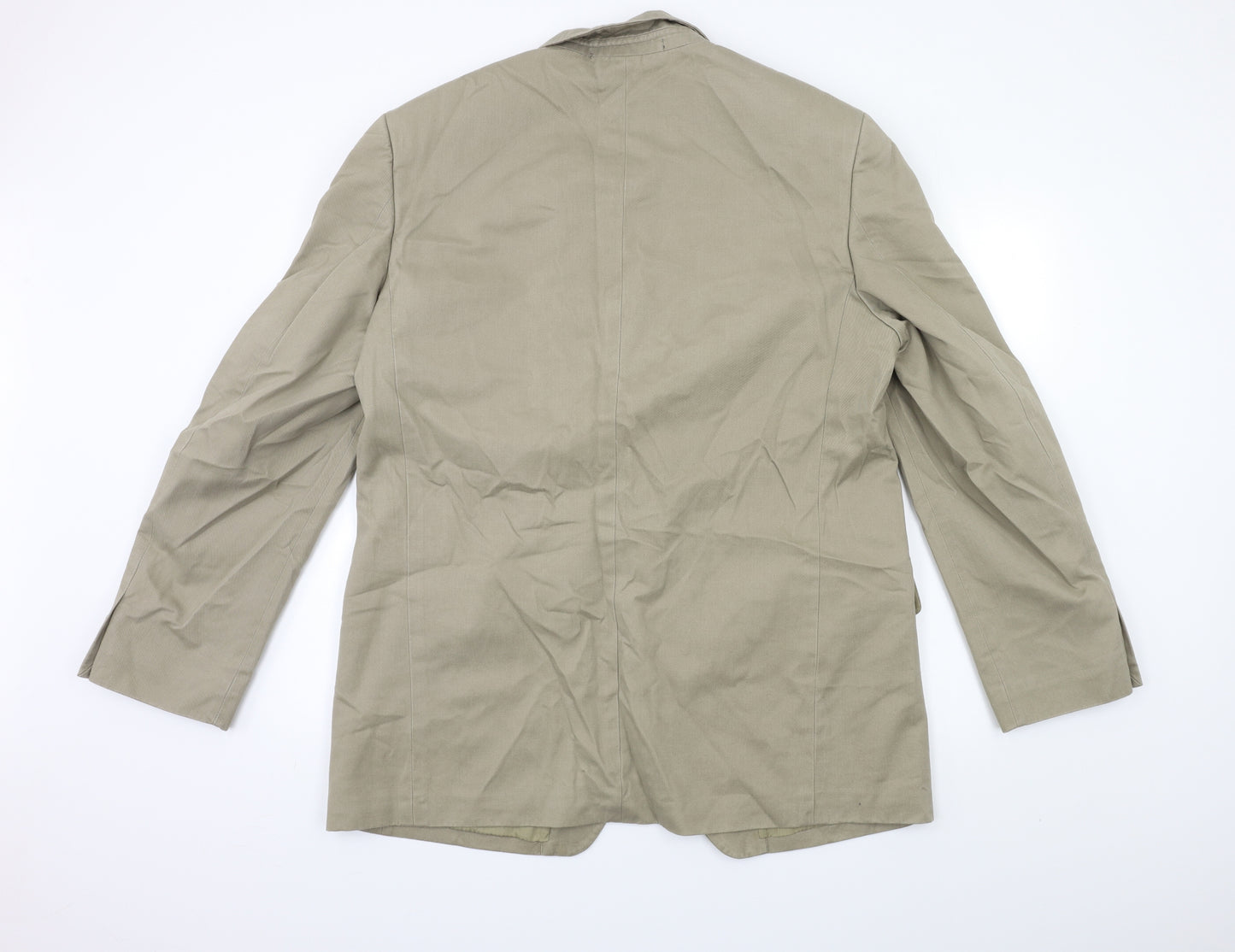 Marks and Spencer Mens Beige   Jacket Suit Jacket Size L