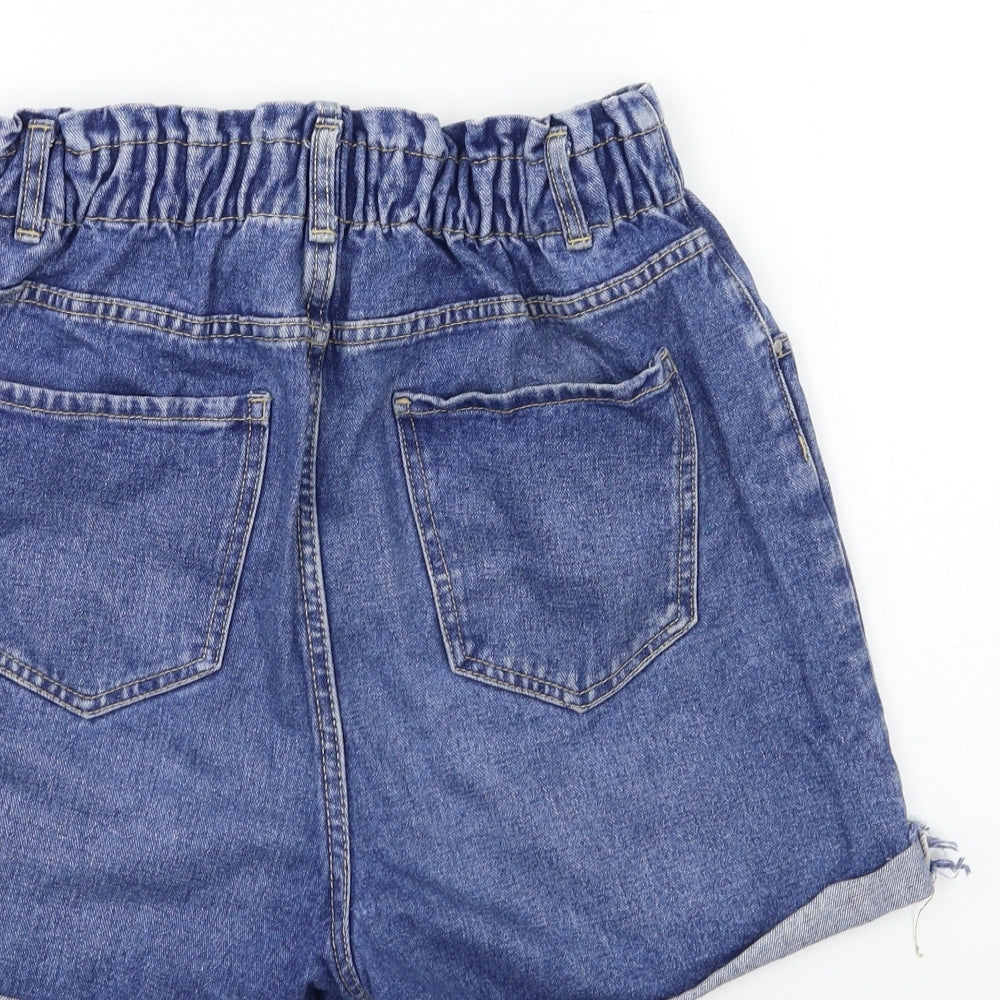 New Look Girls Blue  Denim Cut-Off Shorts Size 15 Years