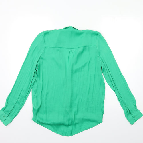 Stradivarius Womens Green   Basic Blouse Size S