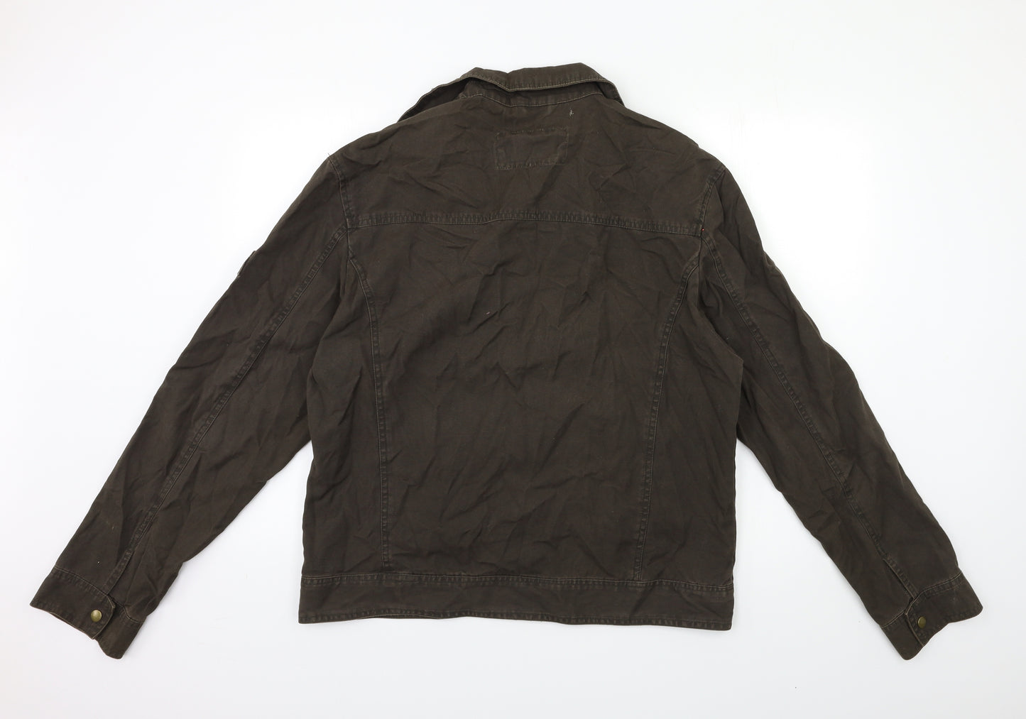 Motoroil Mens Brown   Jacket  Size L