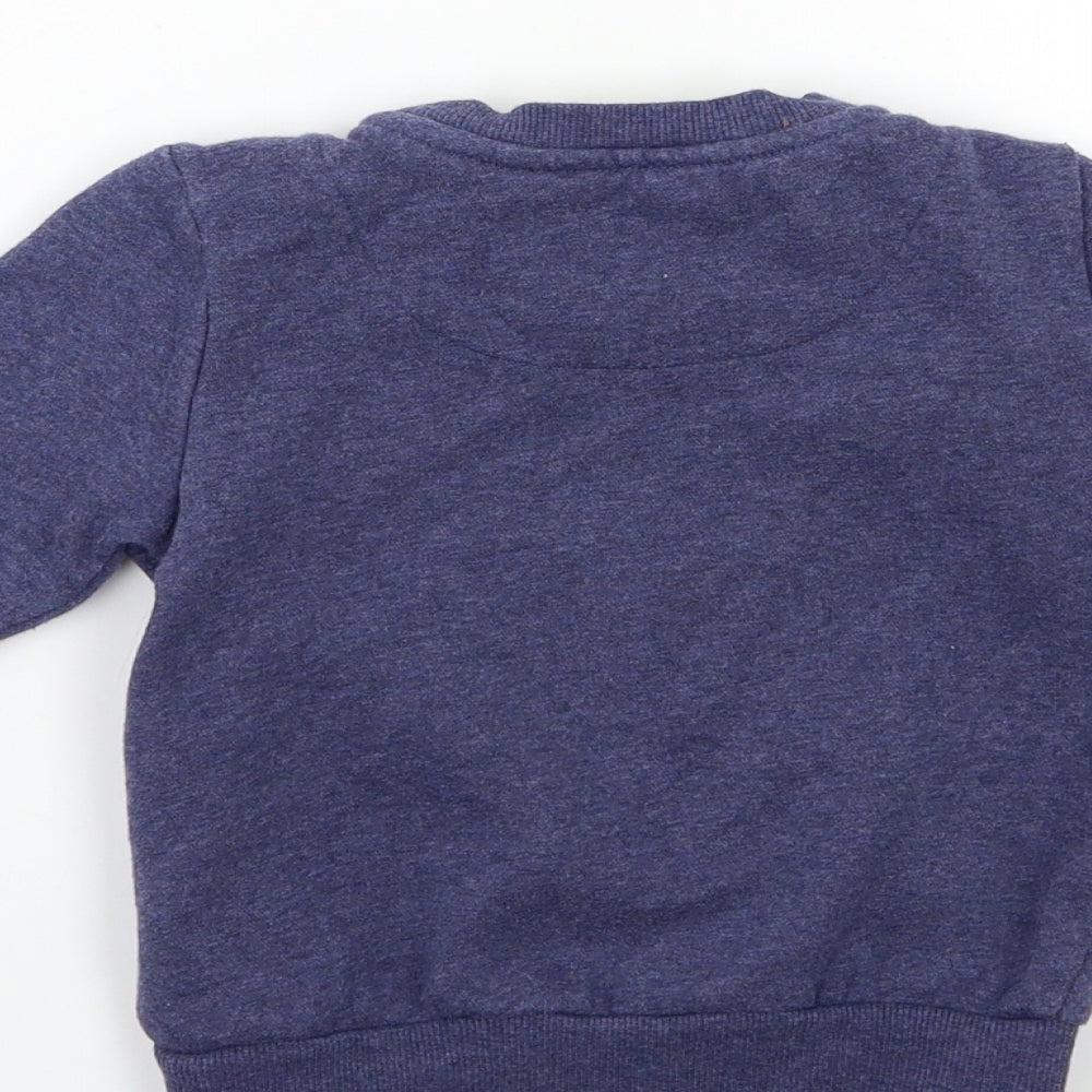 F&F Baby Blue   Pullover Jumper Size 18-24 Months  - christmas