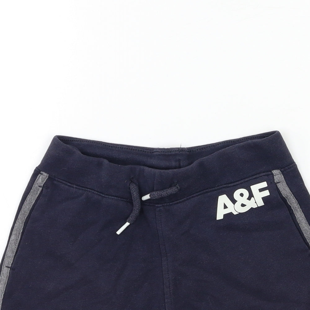 Abercrombie & Fitch Boys Blue   Sweat Shorts Size 5-6 Years