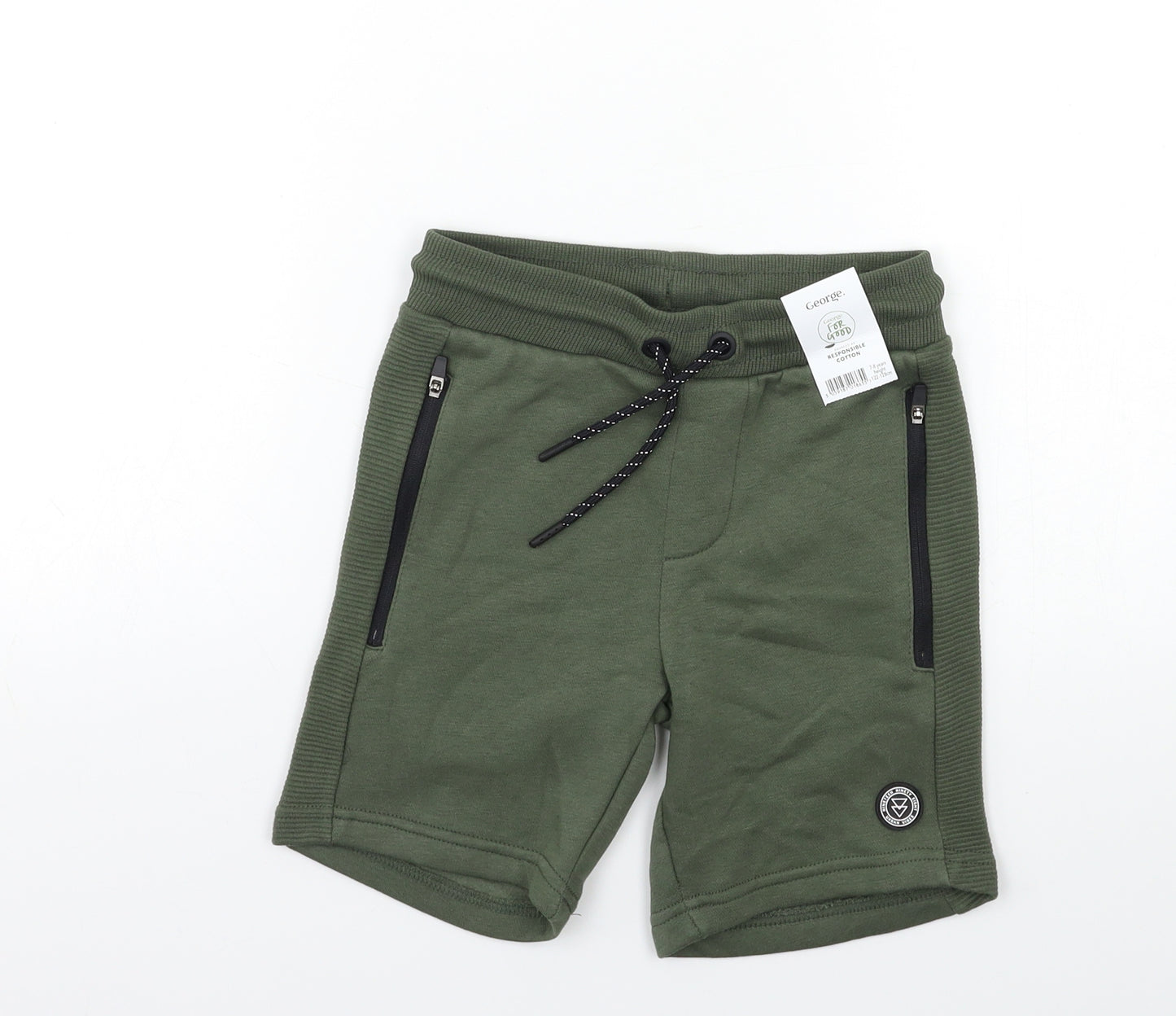 George Boys Grey   Sweat Shorts Size 7-8 Years