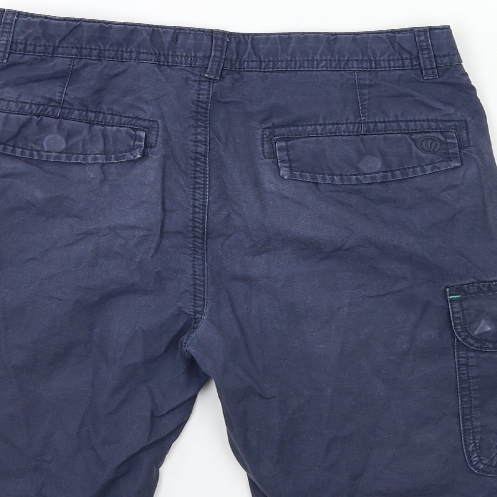 Fat Face Boys Blue   Chino Shorts Size 11-12 Years