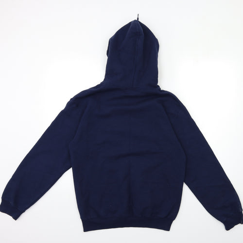 Gildan Mens Blue   Pullover Hoodie Size S