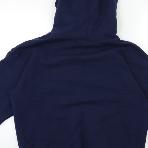 Gildan Mens Blue   Pullover Hoodie Size S