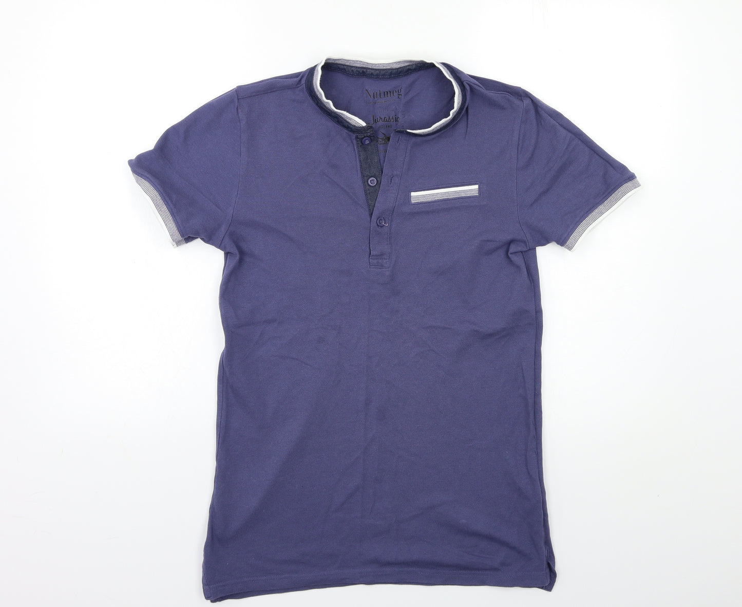 Nutmeg Boys Blue   Basic Polo Size 13-14 Years