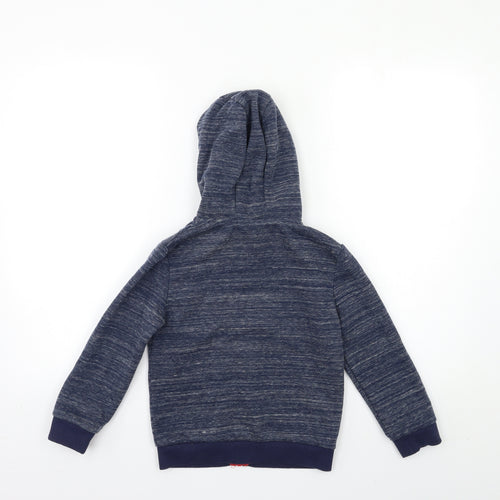 Marvel Boys Blue   Full Zip Hoodie Size 5 Years  - spinderman