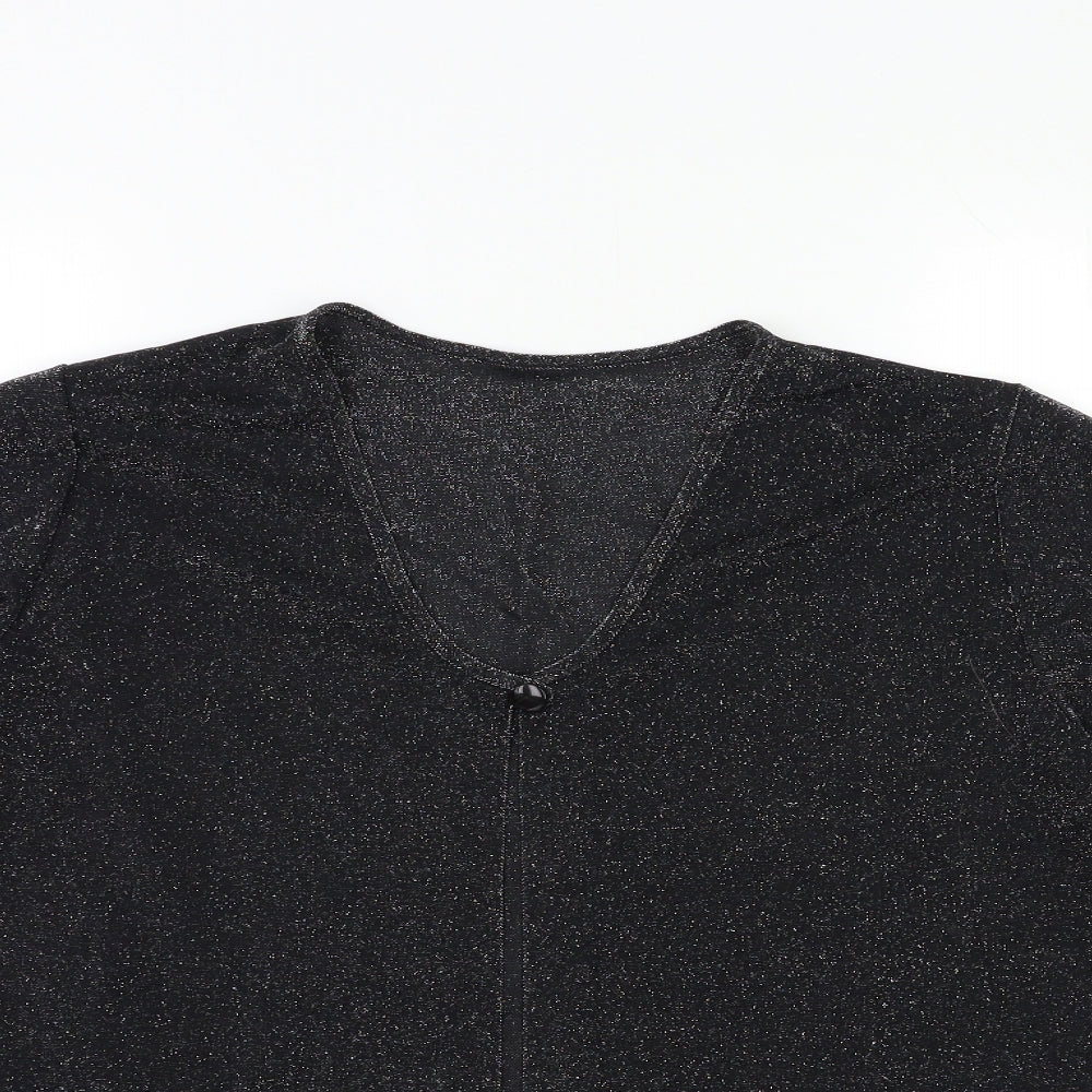 St Bernard  Womens Black   Cardigan Jumper Size 10