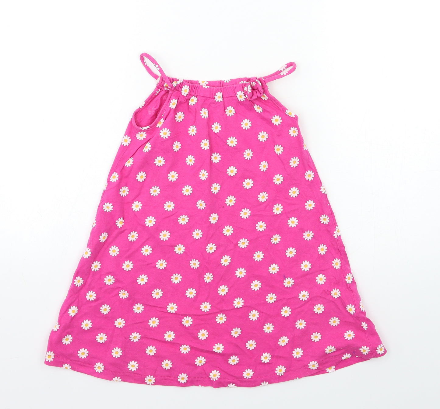 Lupilu Girls Pink Floral  A-Line  Size 4-5 Years
