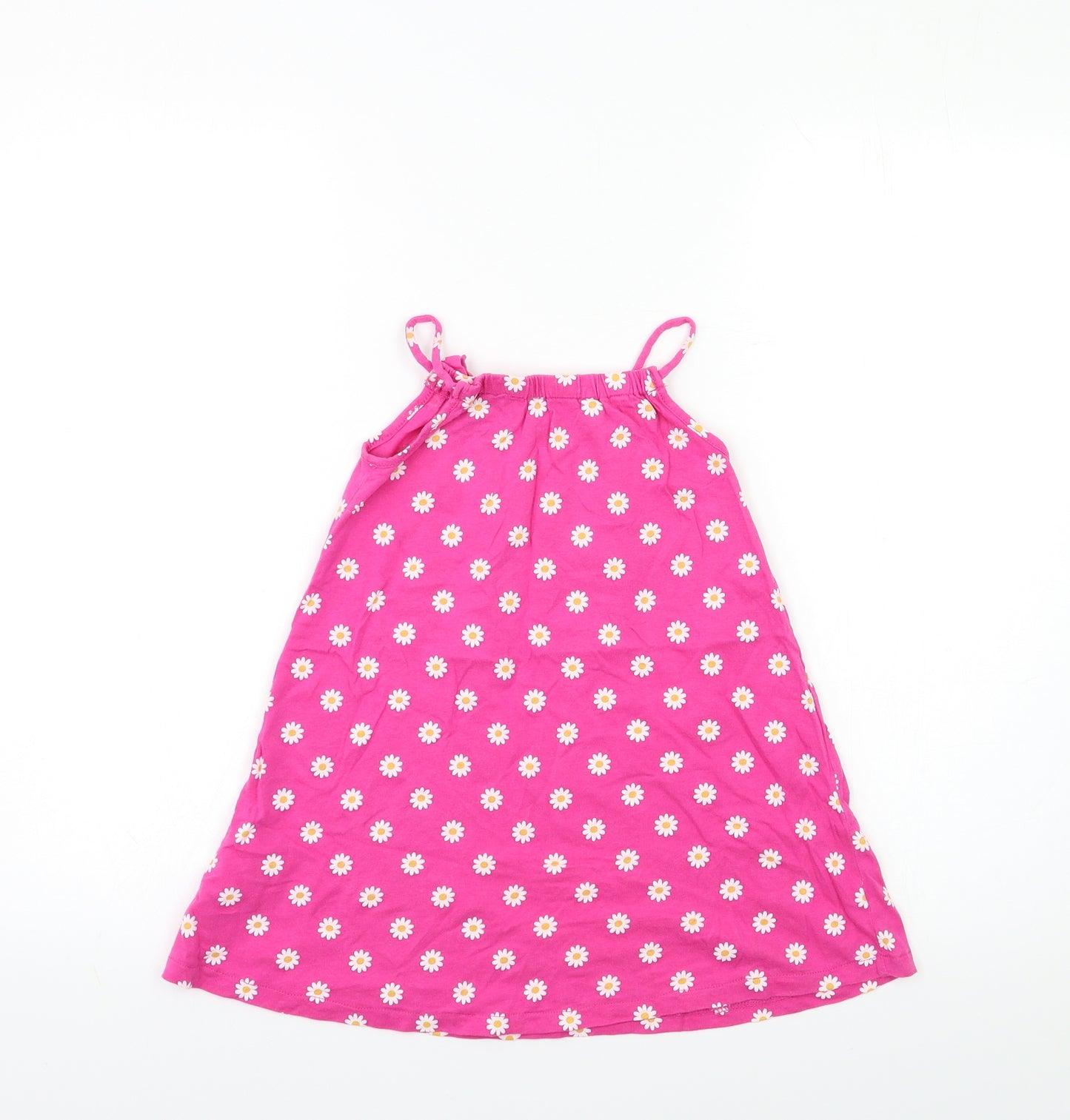 Lupilu Girls Pink Floral  A-Line  Size 4-5 Years