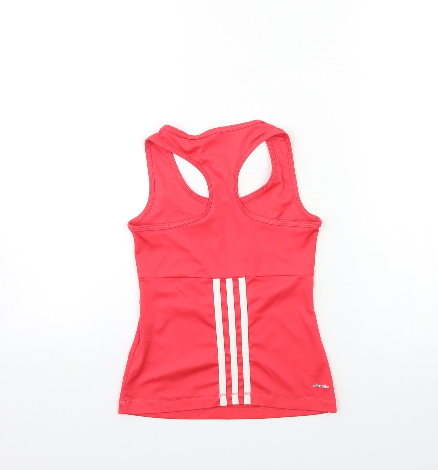 adidas Girls Red   Basic Tank Size 7-8 Years