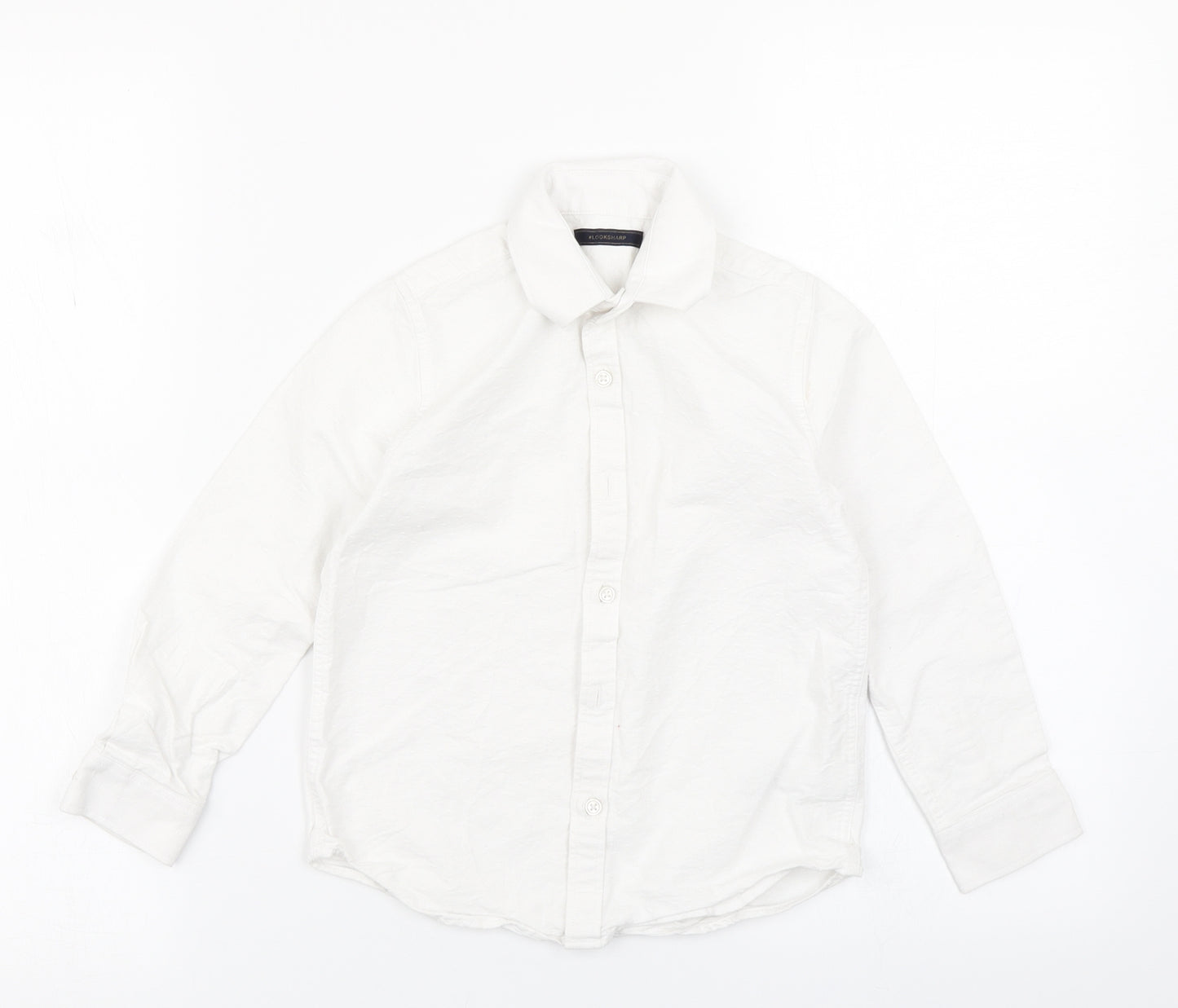 NEXT Boys White   Basic Button-Up Size 6 Years