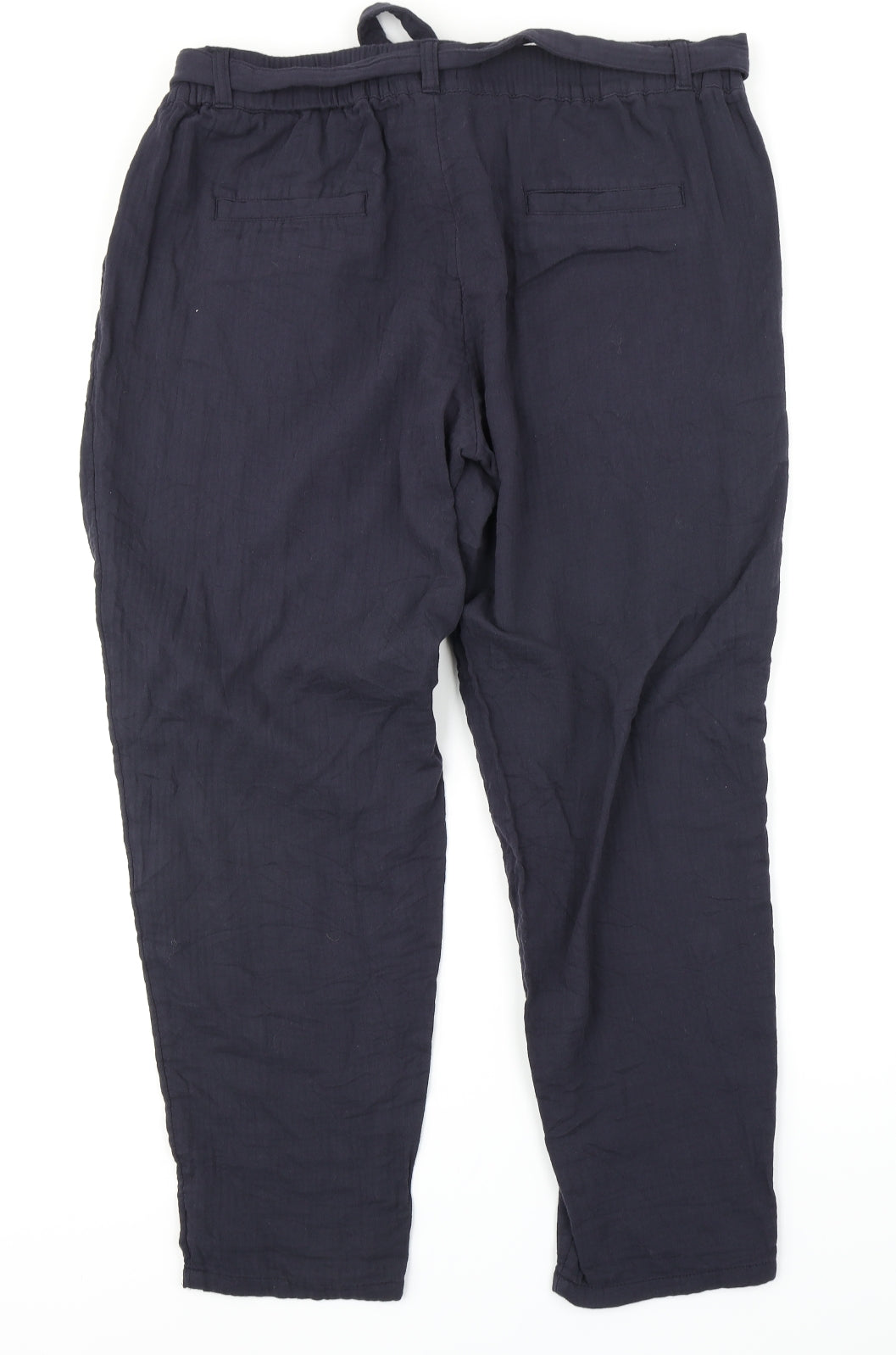 Per Una Womens Blue   Trousers  Size 18 L25 in