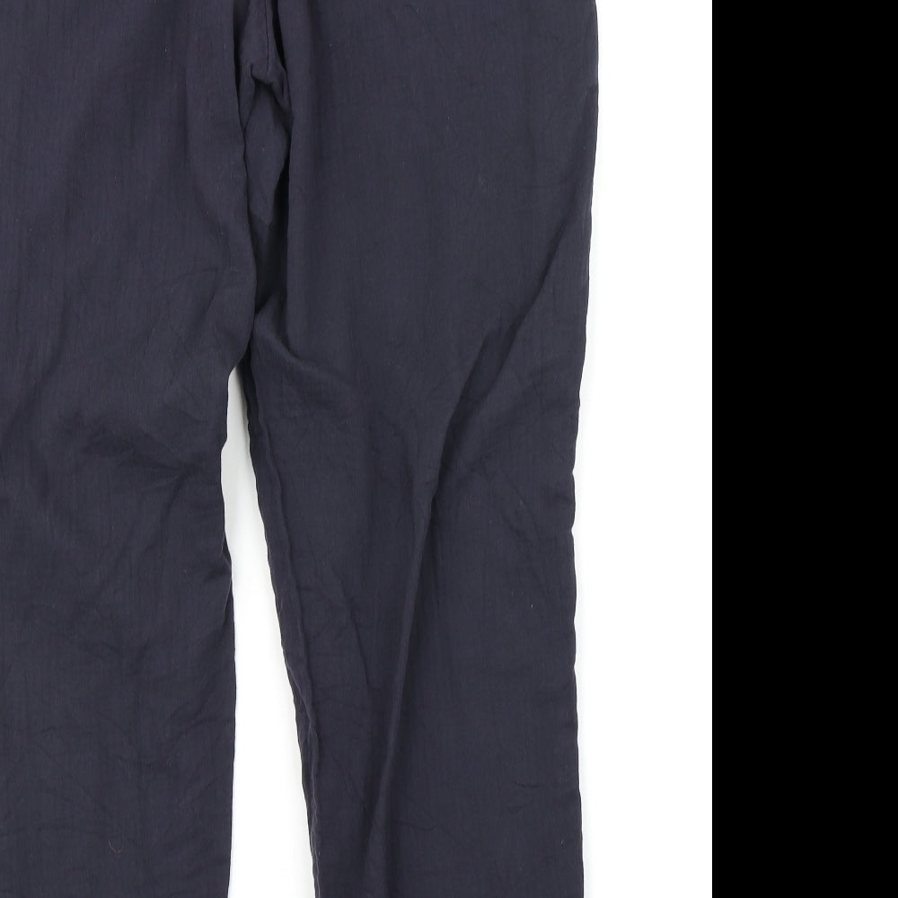 Per Una Womens Blue   Trousers  Size 18 L25 in