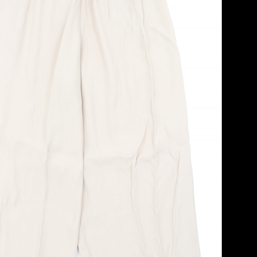 M&S Collection Womens Brown   Trousers  Size 12 L21 in