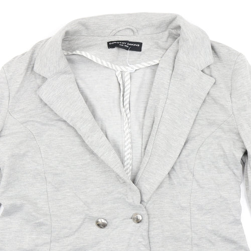 Dorothy Perkins Womens Grey   Jacket Blazer Size 8