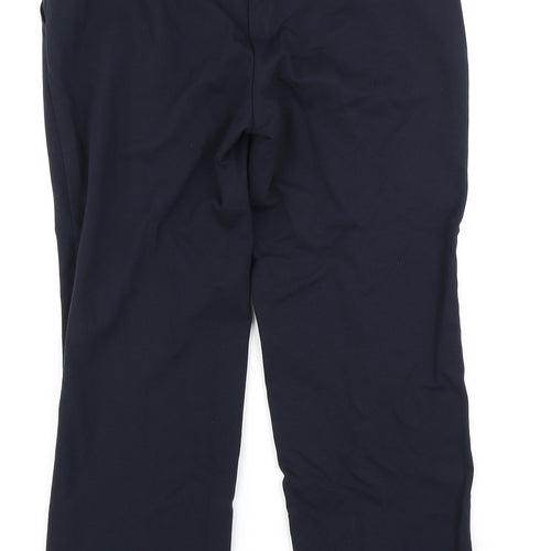 M&S Collection Womens Blue   Dress Pants Trousers Size 10 L23 in