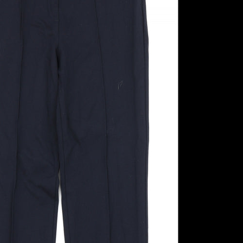 M&S Collection Womens Blue   Dress Pants Trousers Size 10 L23 in