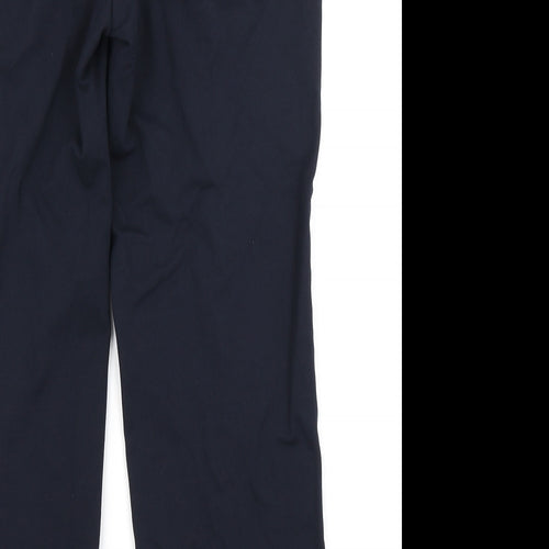 M&S Collection Womens Blue   Dress Pants Trousers Size 10 L23 in