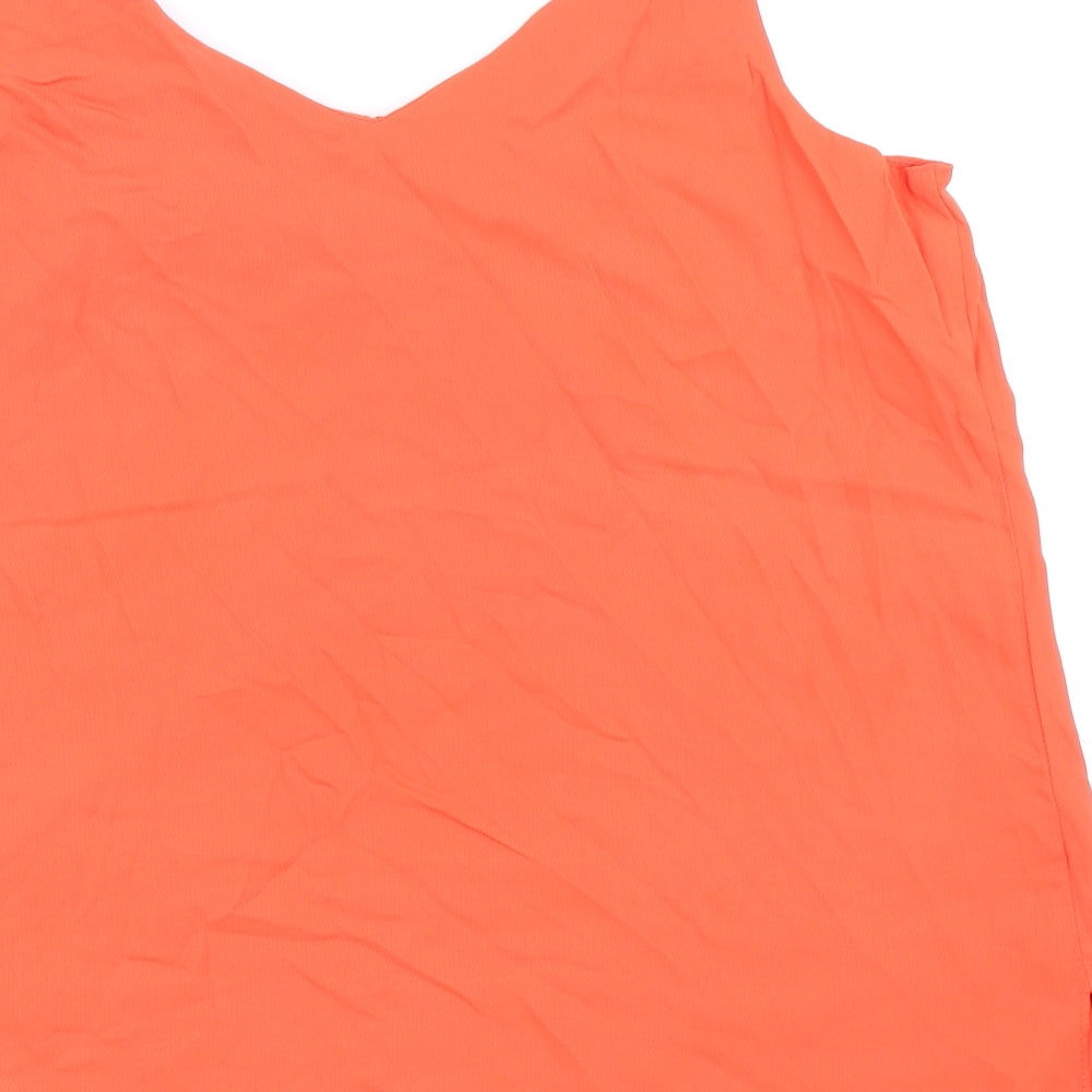 F&F Womens Orange   Camisole Blouse Size 12