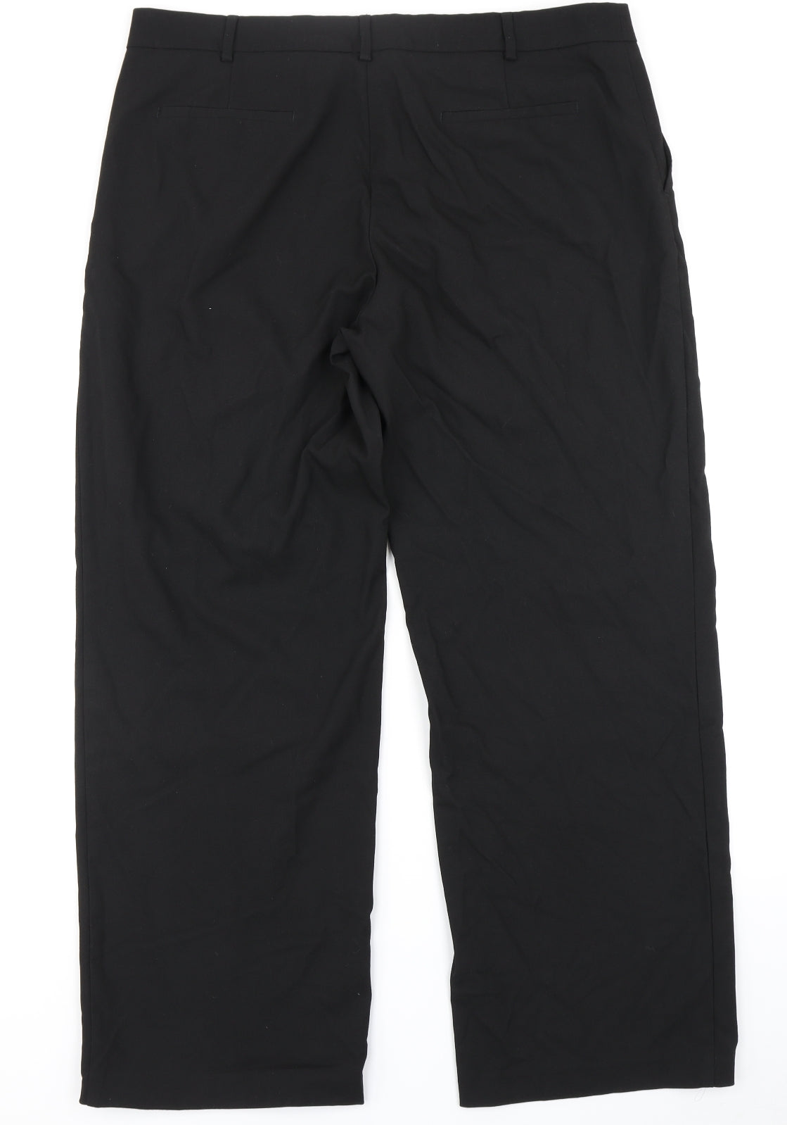 NEXT Womens Black   Trousers  Size 18 L28 in