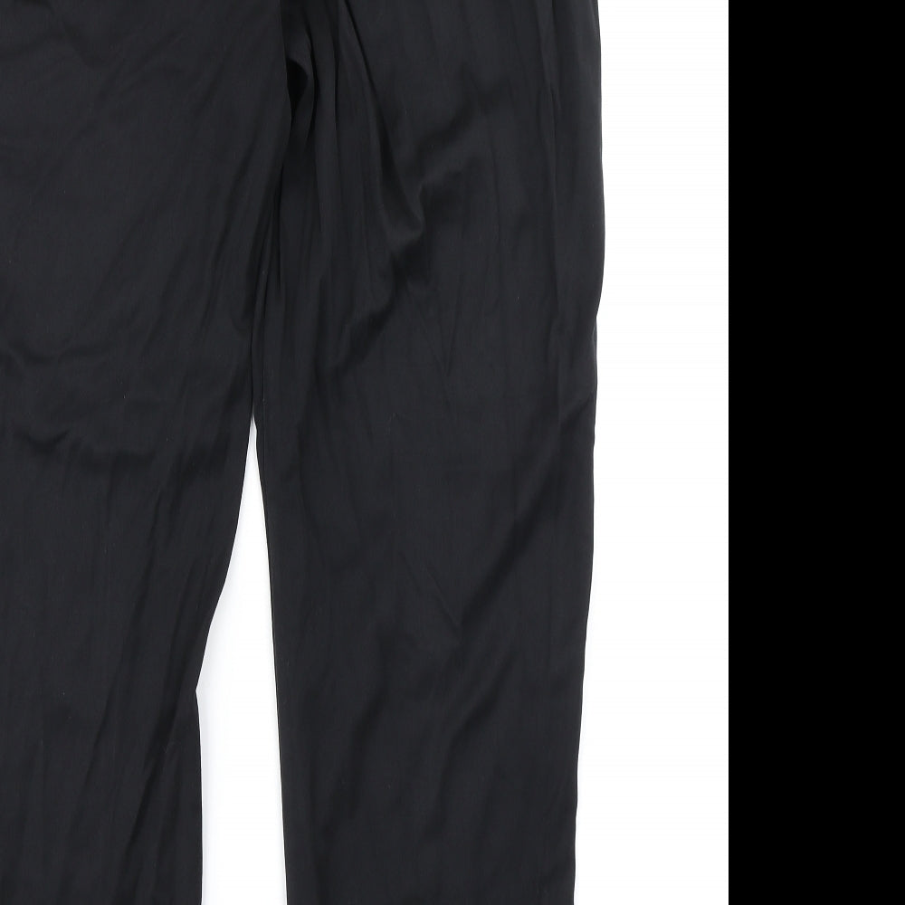 TU Womens Black   Trousers  Size 18 L29 in