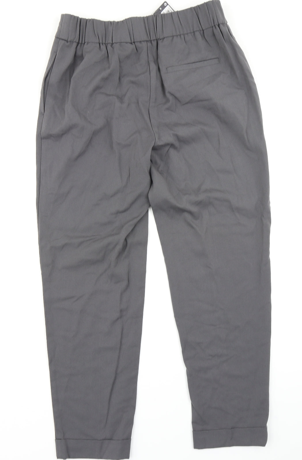 M&S Collection Womens Grey   Trousers  Size 12 L27 in