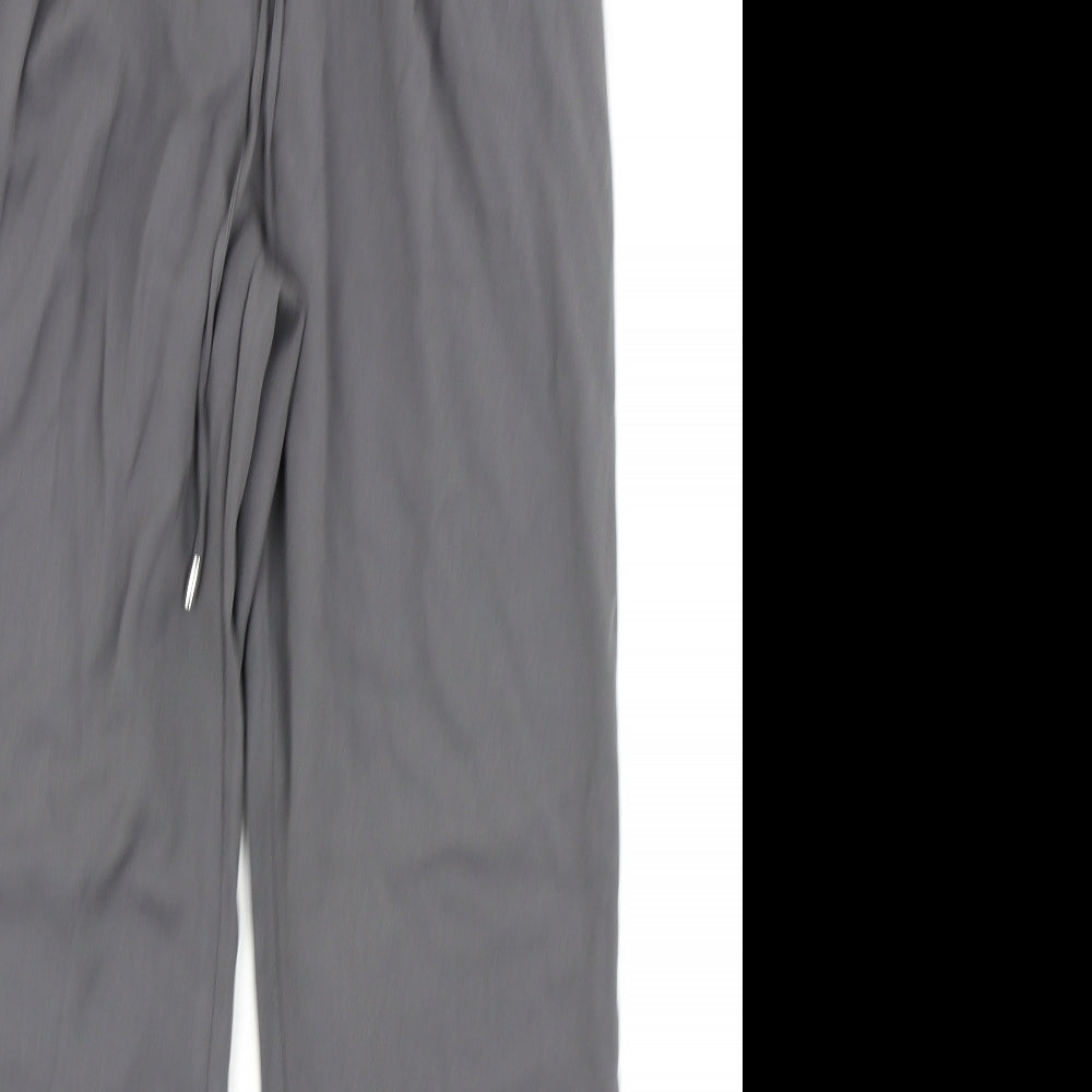 M&S Collection Womens Grey   Trousers  Size 12 L27 in