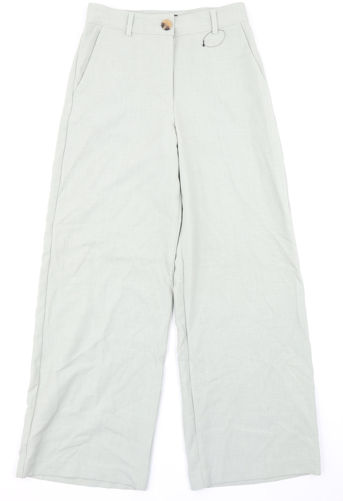 M&S Collection Womens Green   Trousers  Size 8 L28 in