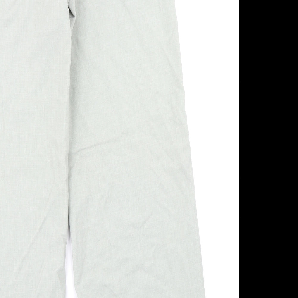 M&S Collection Womens Green   Trousers  Size 8 L28 in