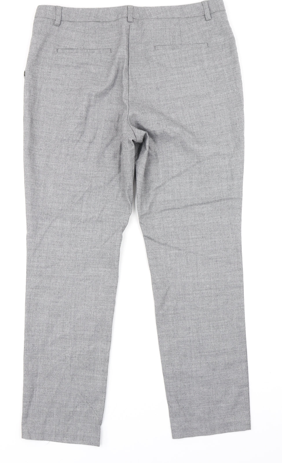 Autograph Womens Grey   Trousers  Size 14 L25 in