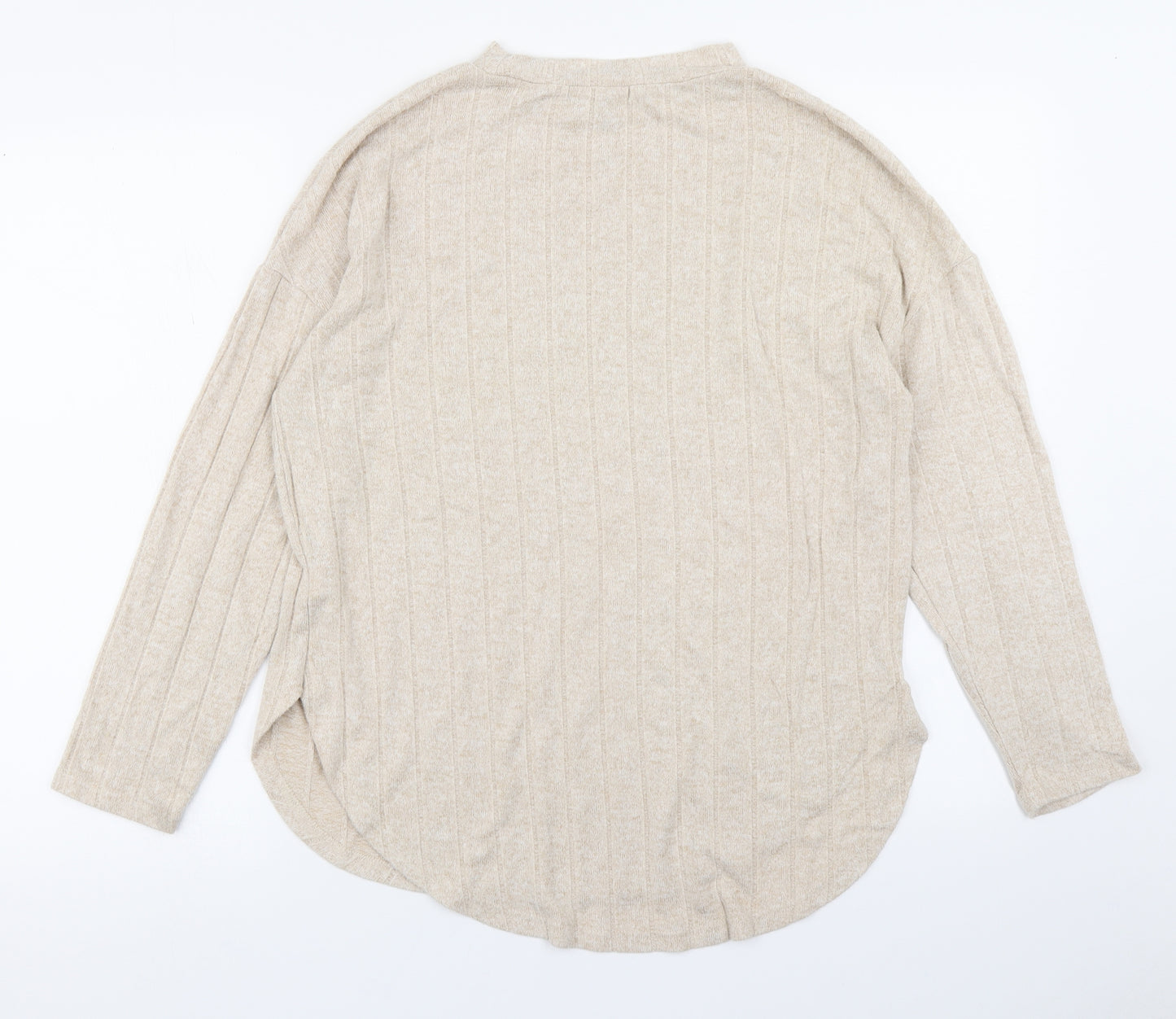 Primark Womens Beige   Basic T-Shirt Size XS
