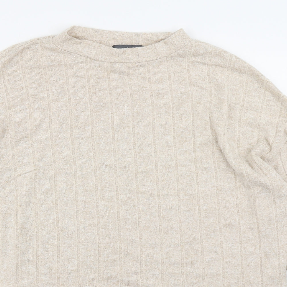 Primark Womens Beige   Basic T-Shirt Size XS