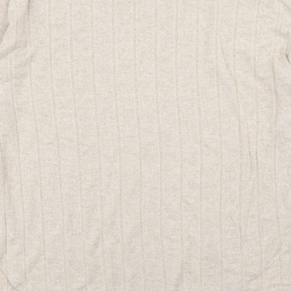 Primark Womens Beige   Basic T-Shirt Size XS