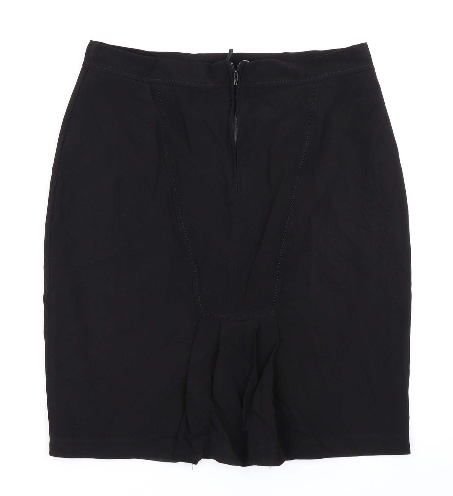 M&S Collection Womens Black   Straight & Pencil Skirt Size 32 in