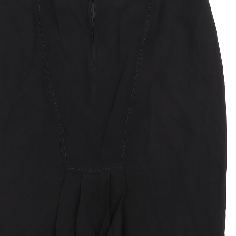 M&S Collection Womens Black   Straight & Pencil Skirt Size 32 in