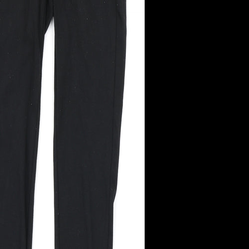 Denim Co Womens Black  Denim Skinny Jeans Size 8 L28 in