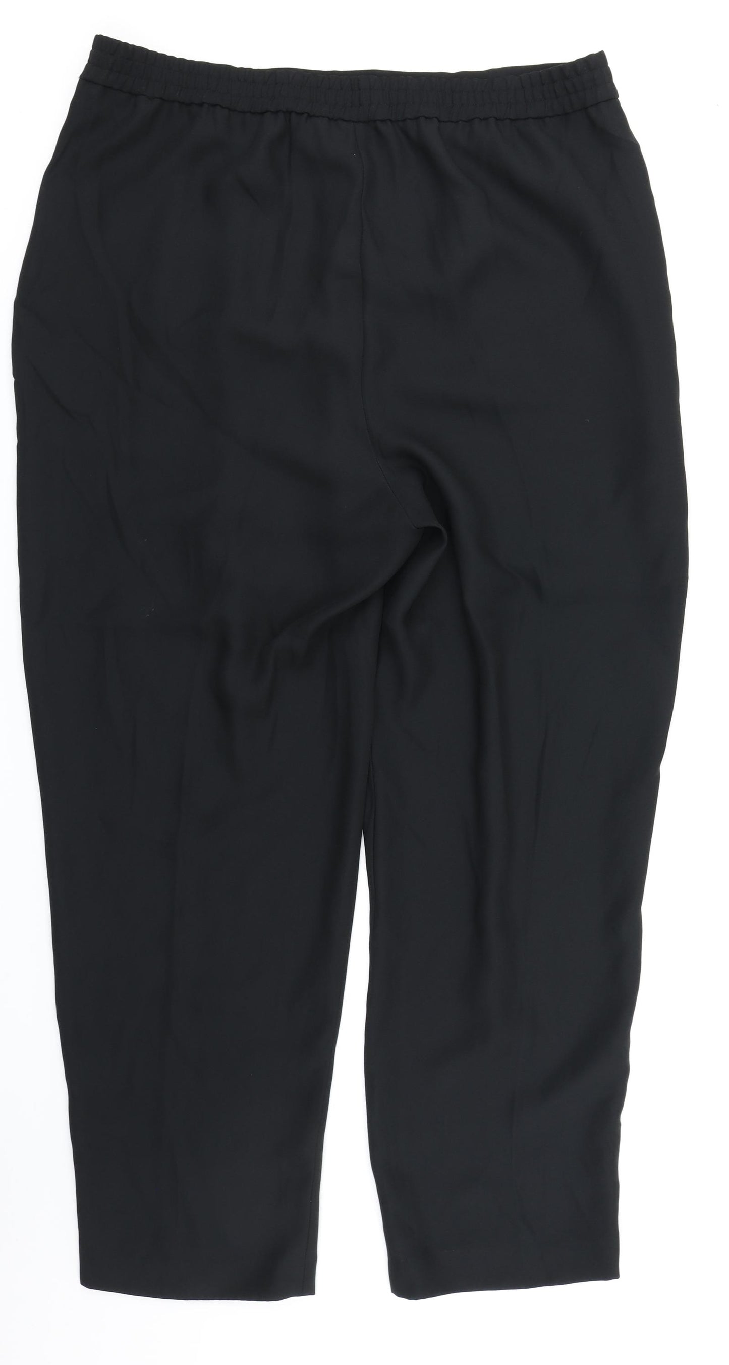 Ann Harvey Womens Black   Trousers  Size 18 L27 in
