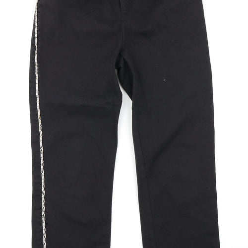 Light Before Dark Womens Black  Denim Skinny Jeans Size XS L24 in