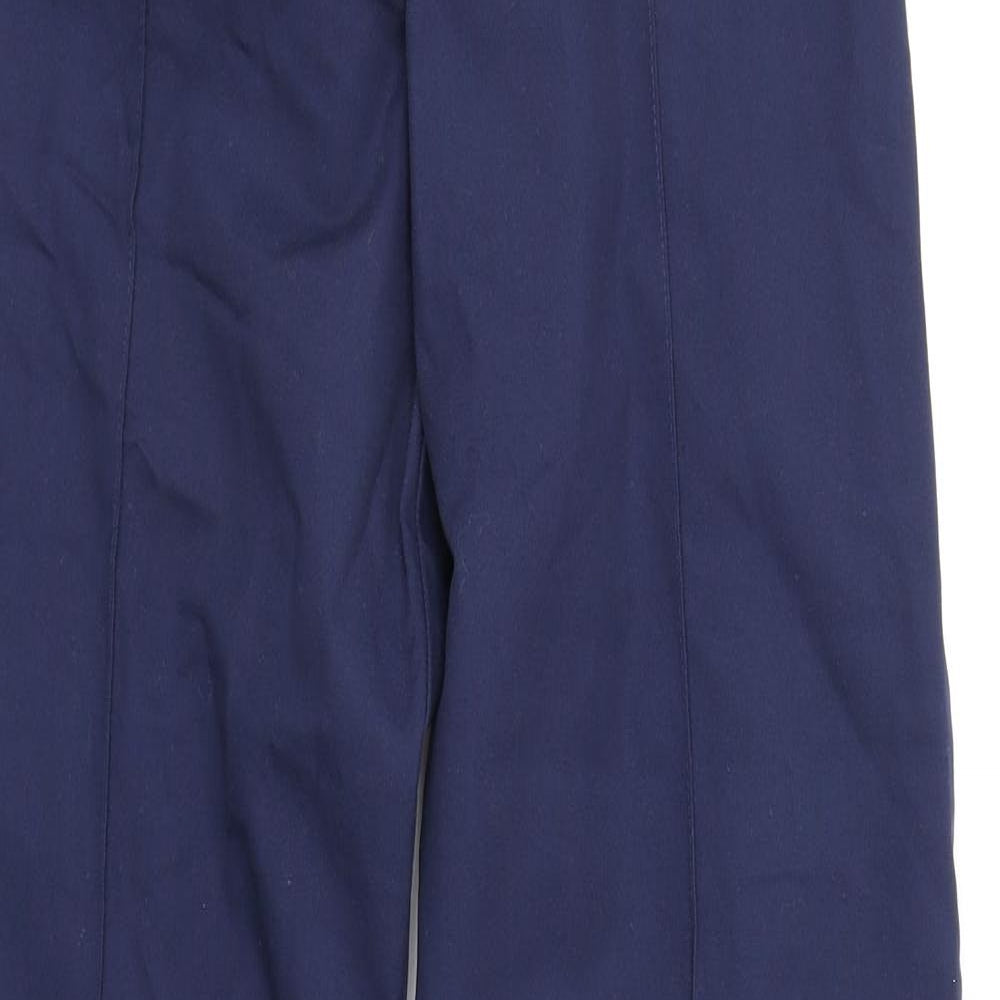 Simon Jersey Womens Blue   Trousers  Size 10 L33 in