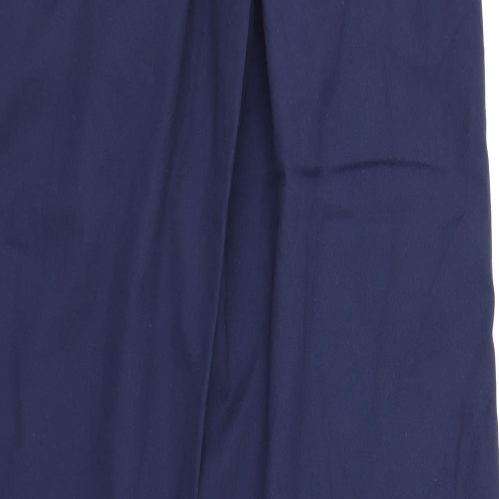 Simon Jersey Womens Blue   Trousers  Size 10 L33 in