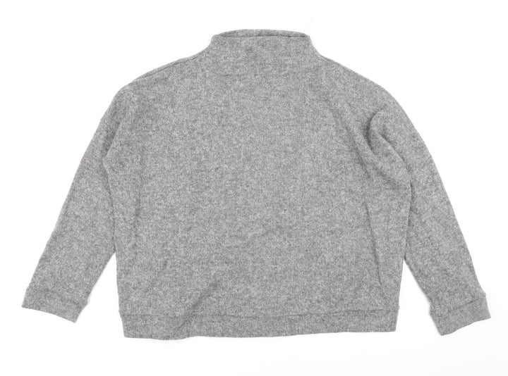 New Look Womens Grey  Knit Pullover Jumper Size M