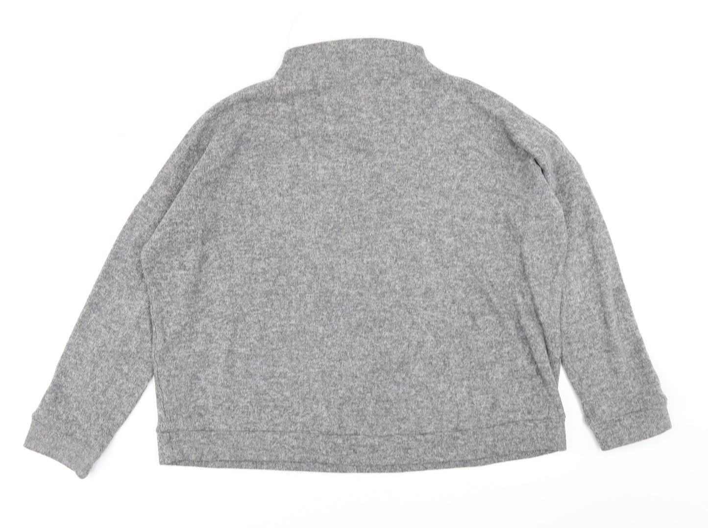 New Look Womens Grey  Knit Pullover Jumper Size M