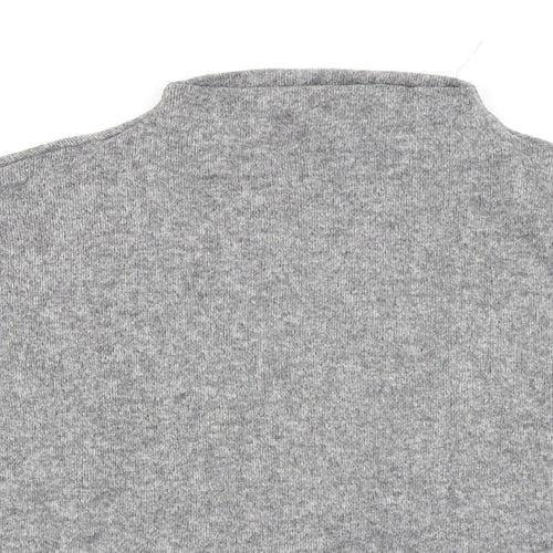 New Look Womens Grey  Knit Pullover Jumper Size M