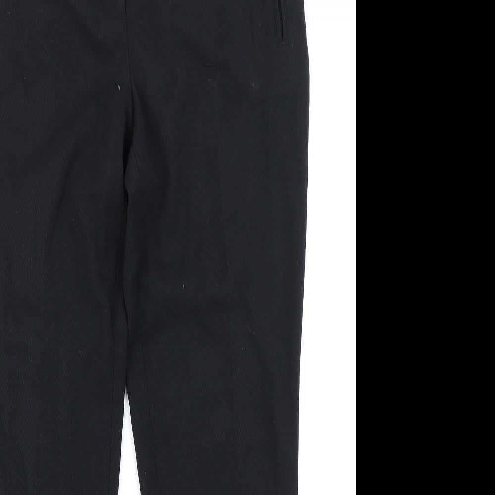 NEXT Womens Black   Trousers  Size 12 L24 in