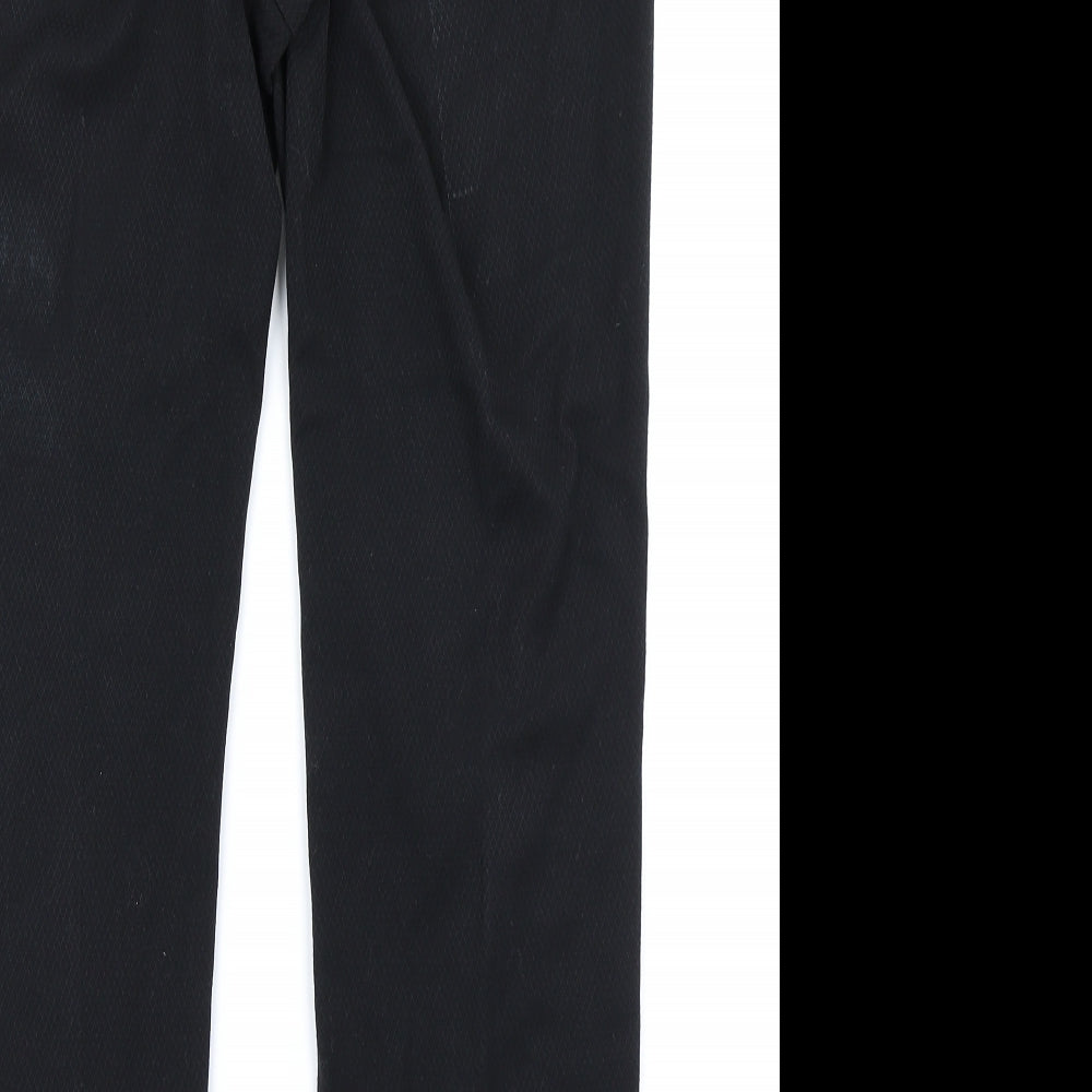 NEXT Womens Black   Trousers  Size 12 L24 in