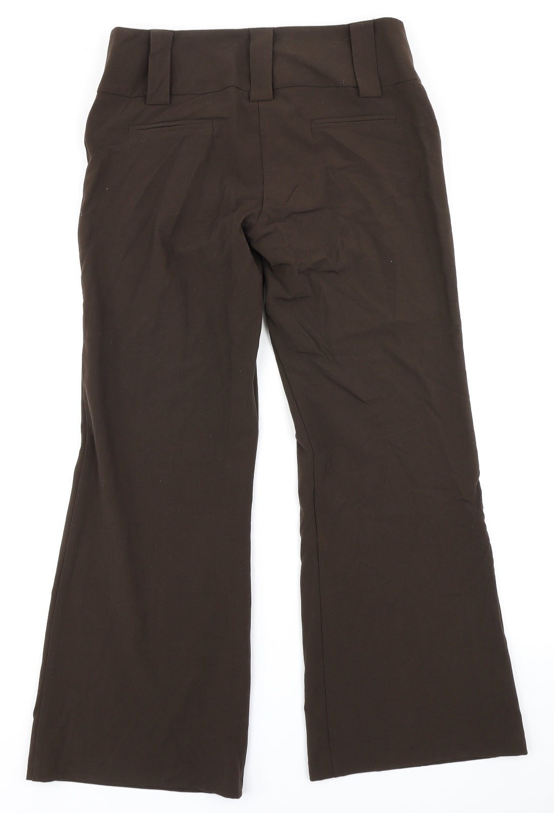 New Look Womens Brown   Trousers  Size 12 L27 in